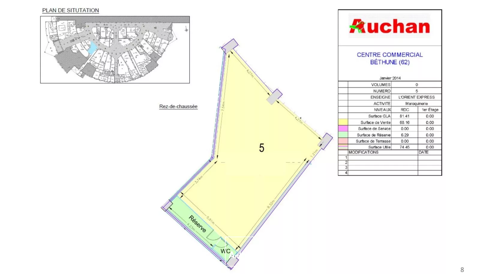 Cellules commerciales de 11 à 88 m² dans galerie dynamique à Béthune - Fort flux et visibilité garantie
