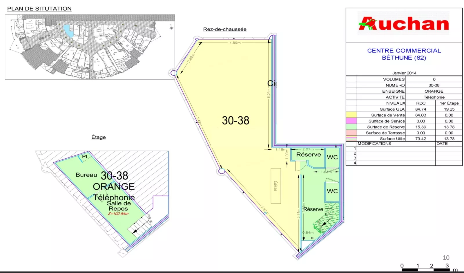 Cellules commerciales de 11 à 88 m² dans galerie dynamique à Béthune - Fort flux et visibilité garantie