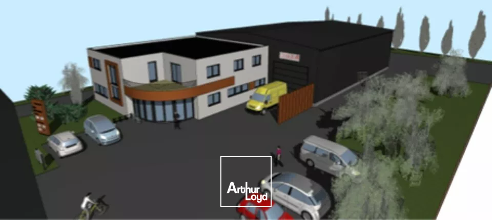 LOCAL D'ACTIVITE - ENTREPOT à LOUER de 876 m²