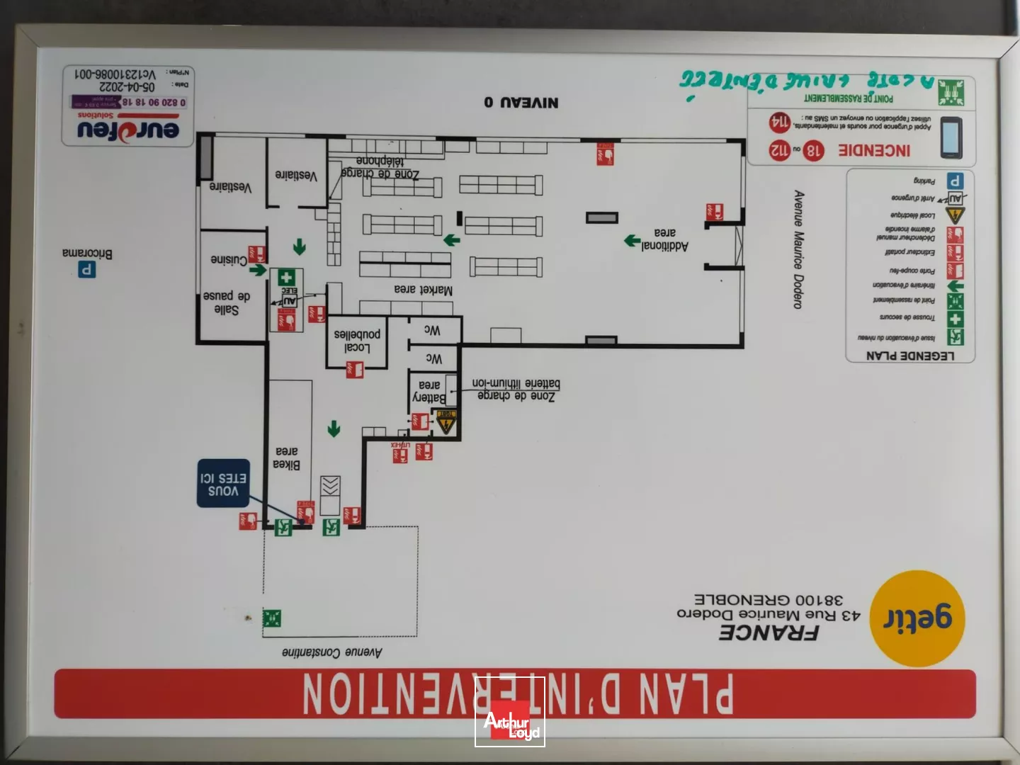 LOCAL COMMERCIAL 348 M²A VENDRE GRENOBLE PROCHE GRAND PLACE