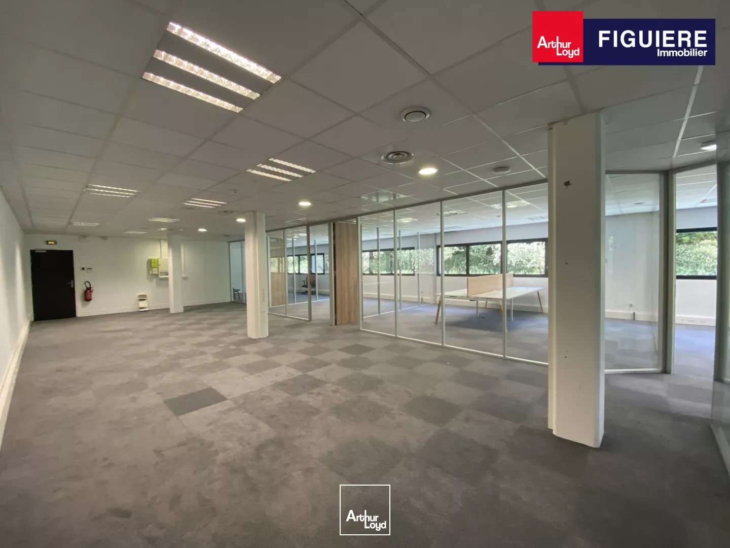 Bureaux à louer idéalement située dans le secteur d'Aix Ouest 