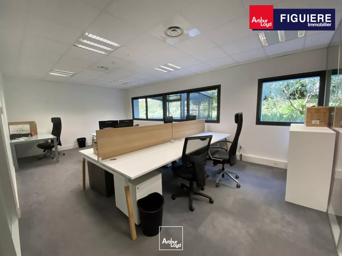 Bureaux à louer idéalement située dans le secteur d'Aix Ouest 