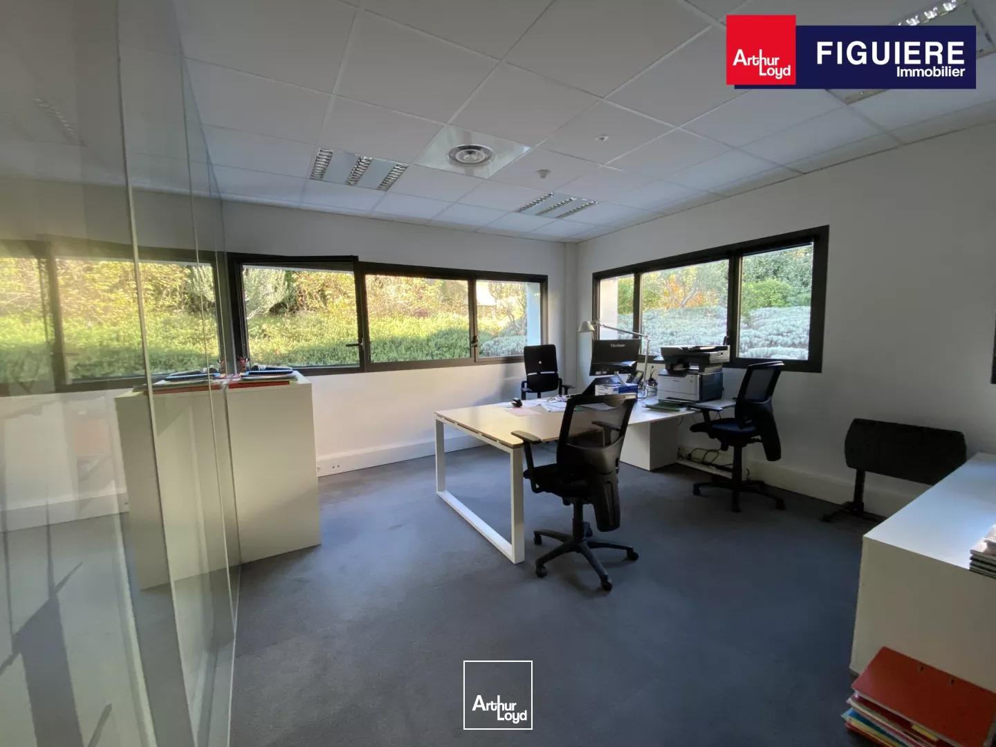 Bureaux à louer idéalement située dans le secteur d'Aix Ouest 