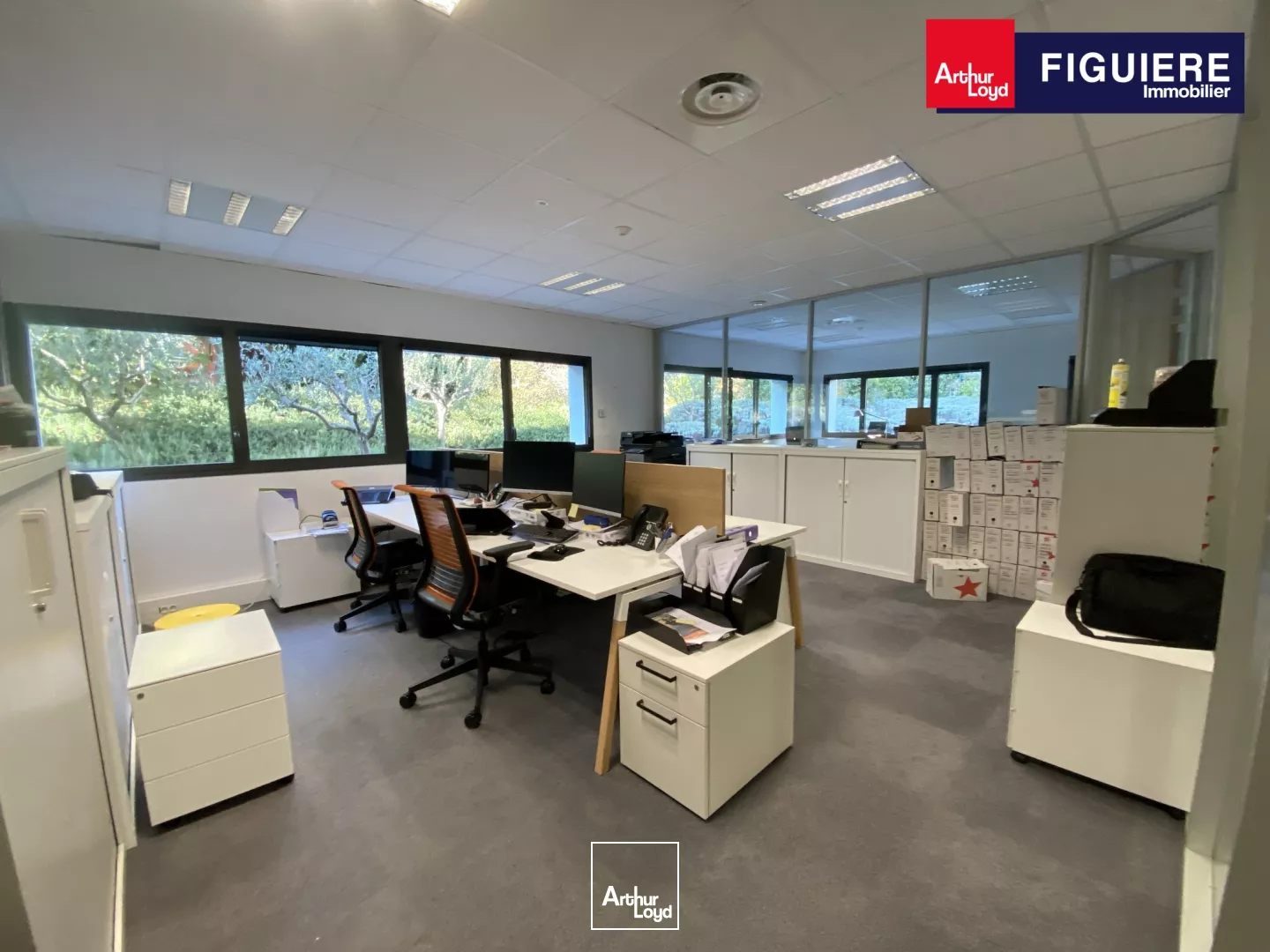 Bureaux à louer idéalement située dans le secteur d'Aix Ouest 