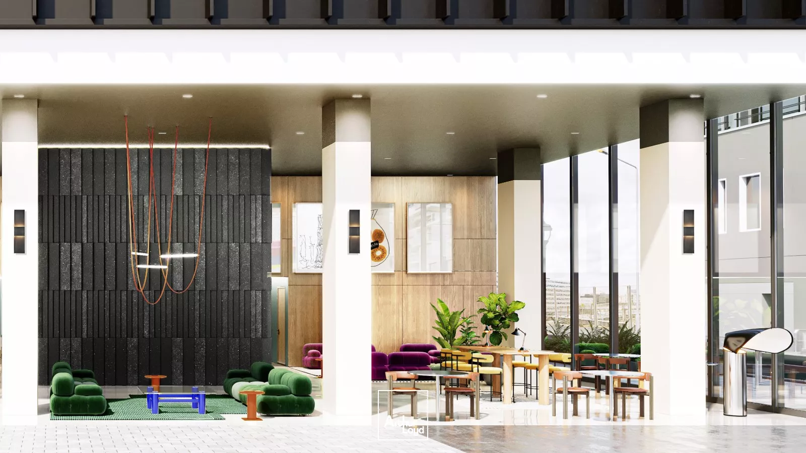 Location bureaux Paris - Graphite 19 place François Dorin