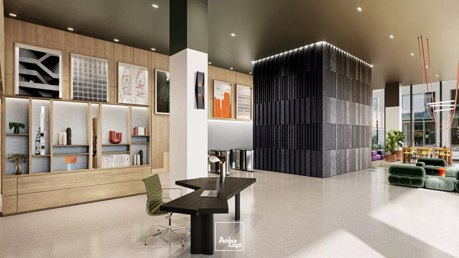 Location bureaux Paris - Graphite 19 place François Dorin