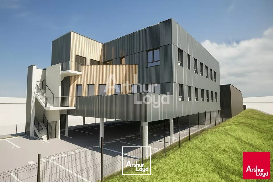 CESSON SEVIGNE - BATIMENT INDUSTRIEL MIXTE A VENDRE - 1 200 m²