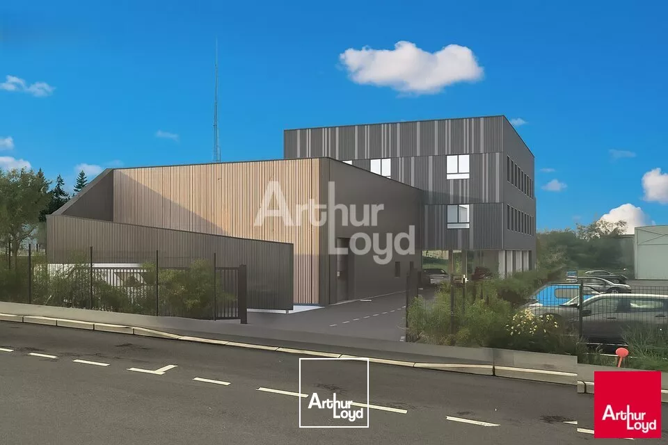 CESSON SEVIGNE - BATIMENT INDUSTRIEL MIXTE A VENDRE - 1 200 m²