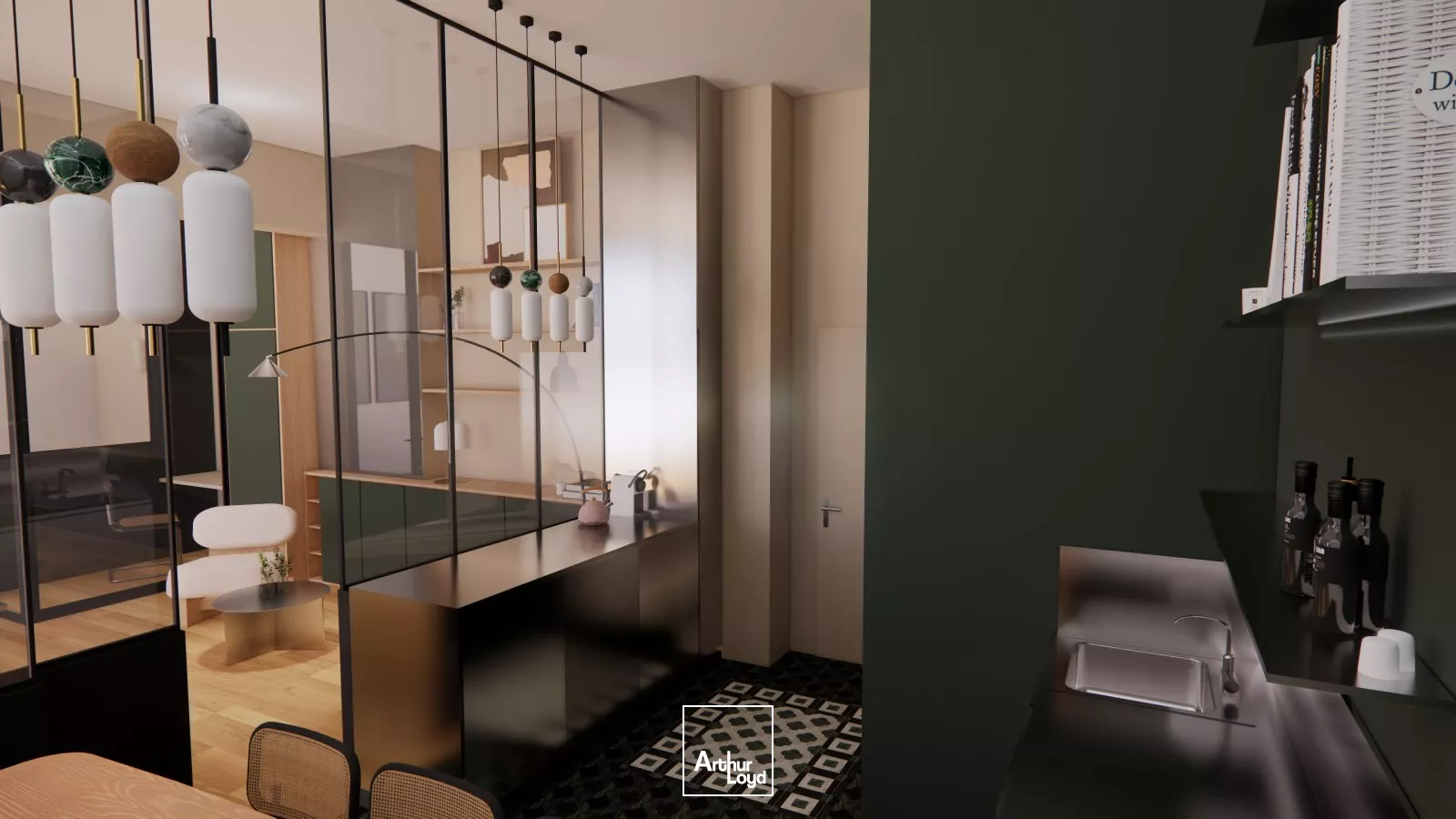 Bureaux A Louer - Espace de travail élégant à Paris 8e - 64 m² 