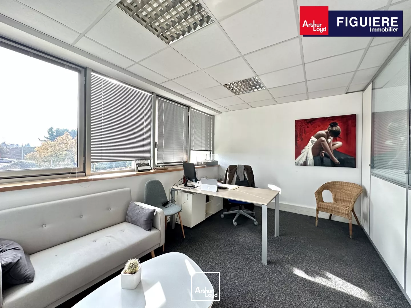 BUREAUX EN BON ETAT AIX LA DURANNE A LOUER