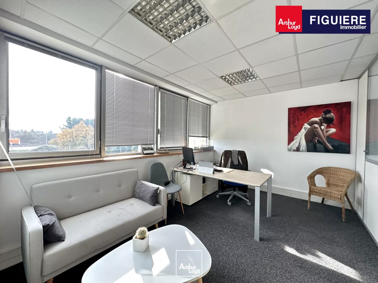 BUREAUX EN BON ETAT AIX LA DURANNE A LOUER