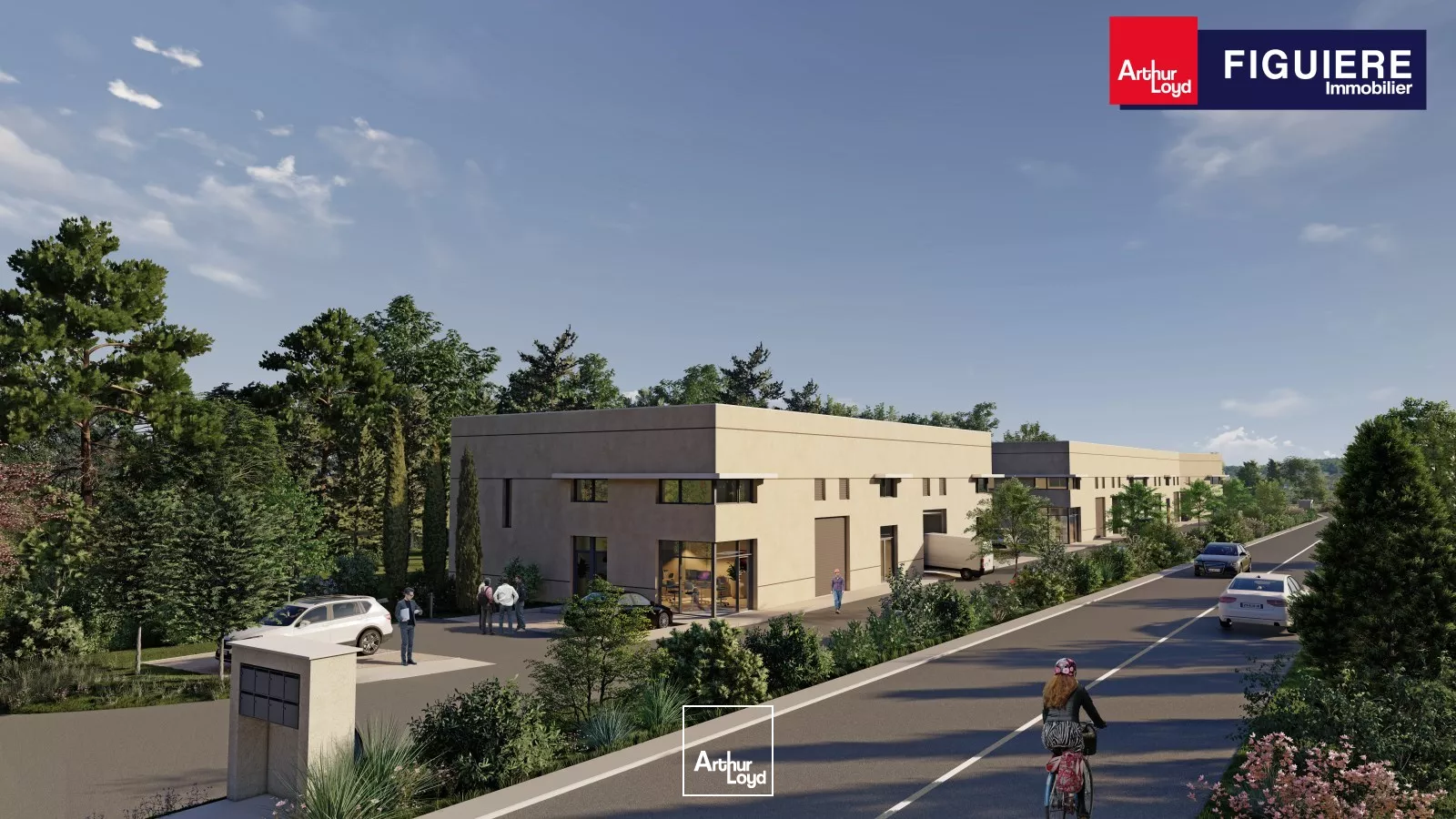 Programme neuf de locaux d'activités à VENDRE sur CHATEAUNEUF LE ROUGE