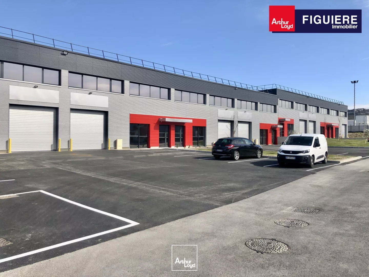 Locaux d'activités récents a louer sur GIGNAC LA NERTHE