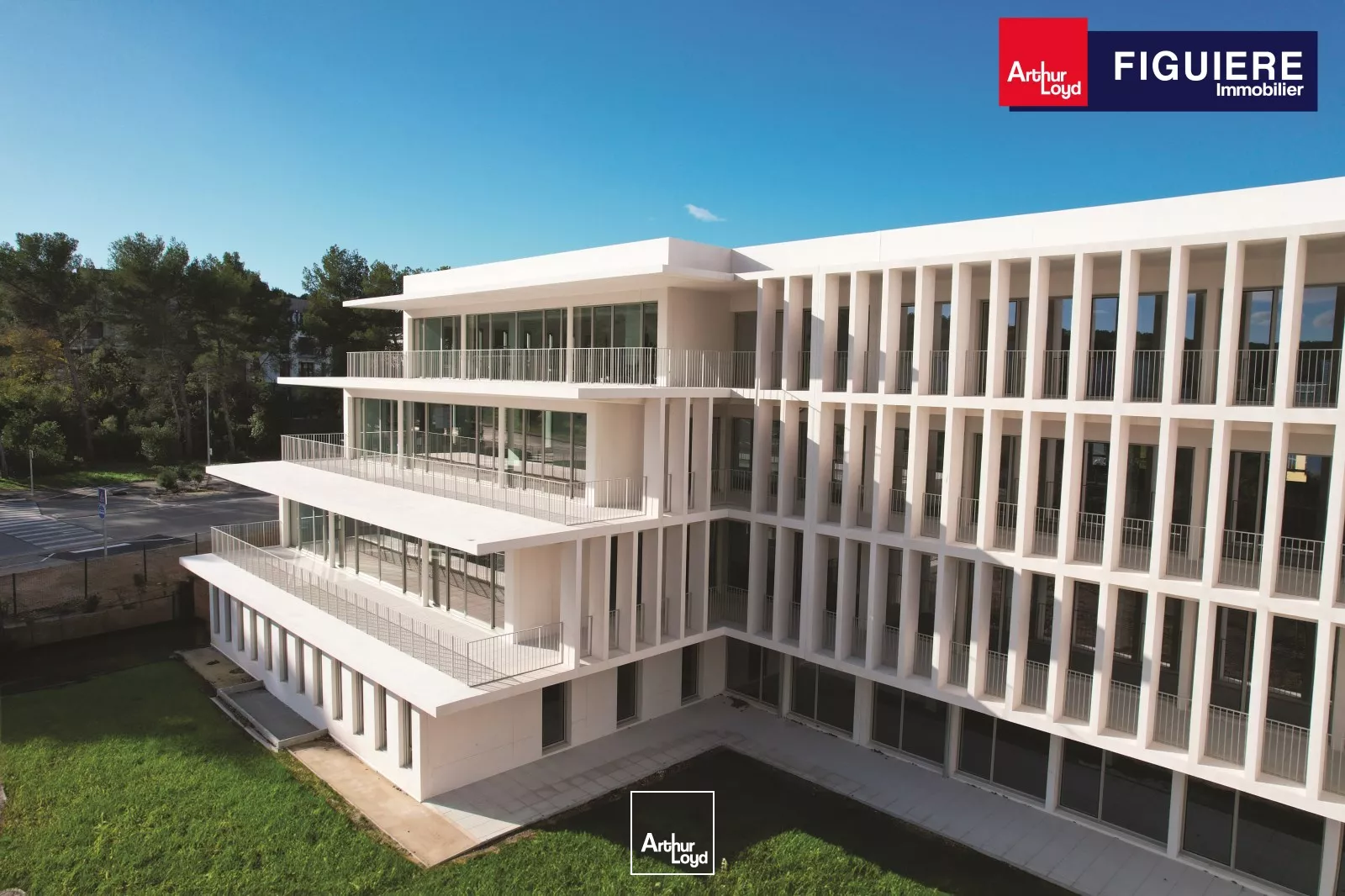 IMMEUBLE NEUF À LOUER SUR LE PÔLE D'ACTIVITÉS D'AIX