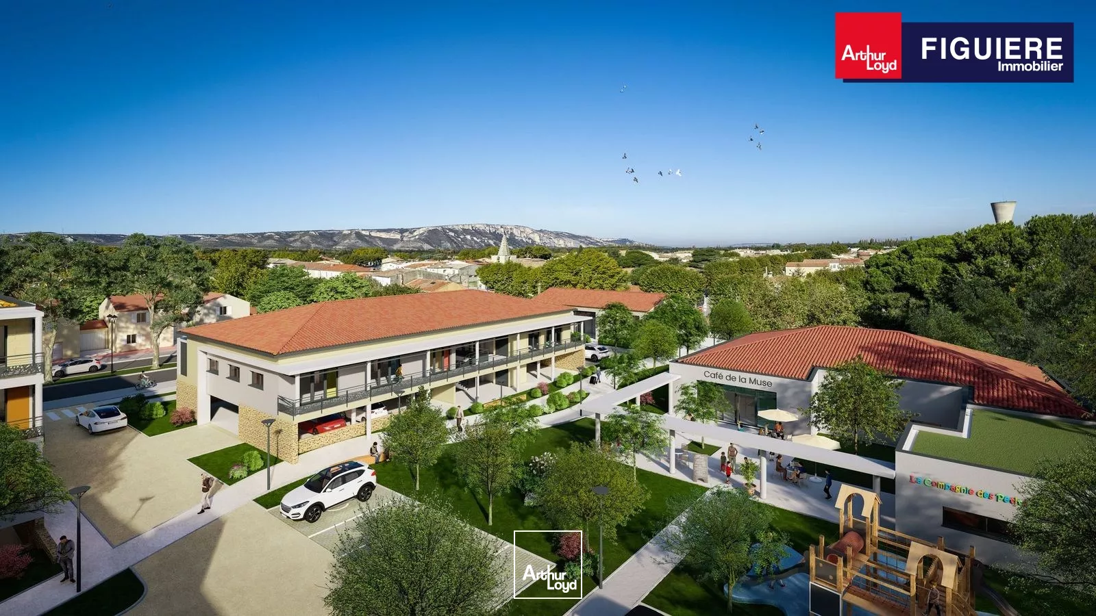 Locaux commerciaux divisibles à vendre à Sénas 