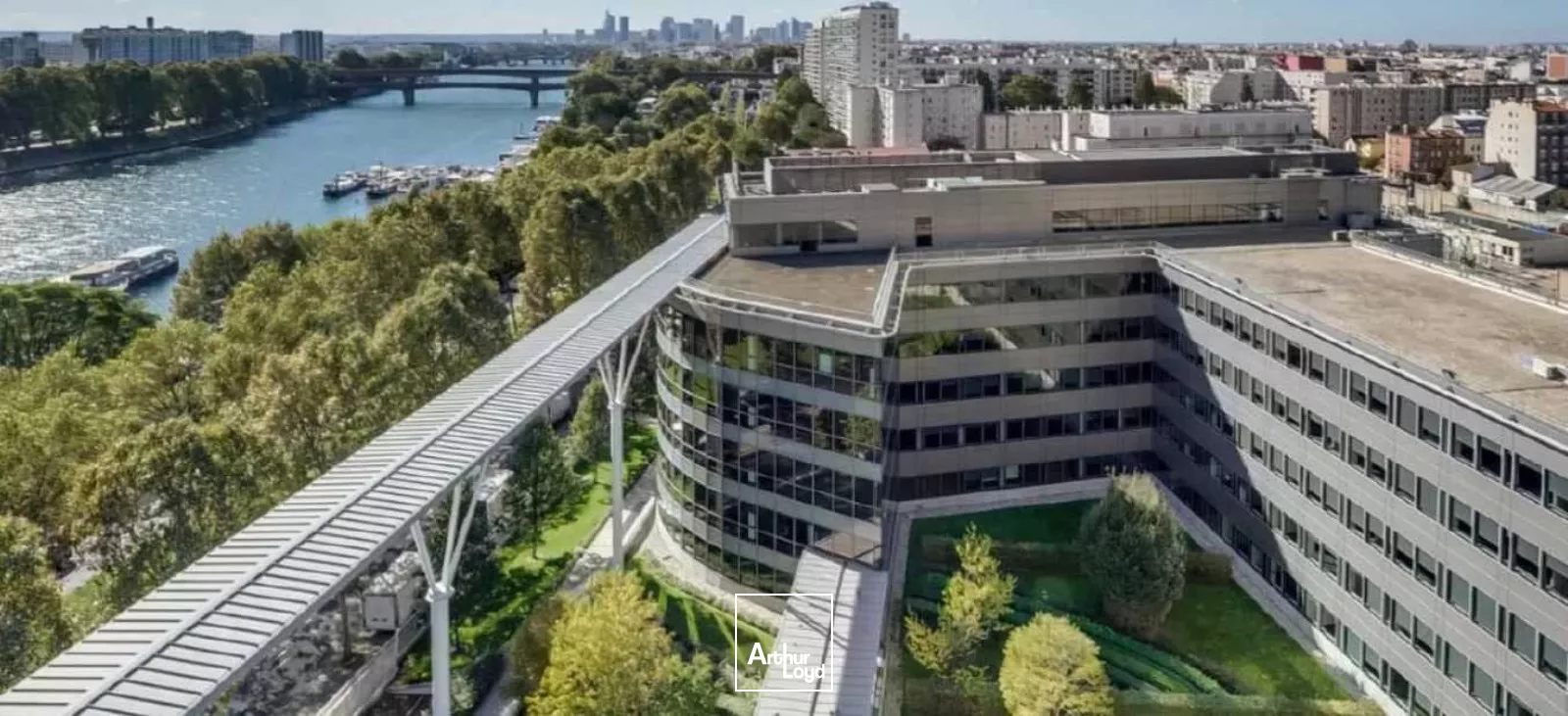 Immeuble de bureaux Feel Good aux portes de Paris