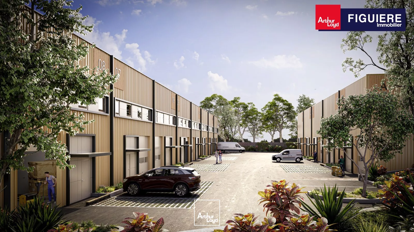 CO-EXCLUSIVITE - Programme neuf de locaux d'activités sur la PILE à SAINT CANNAT