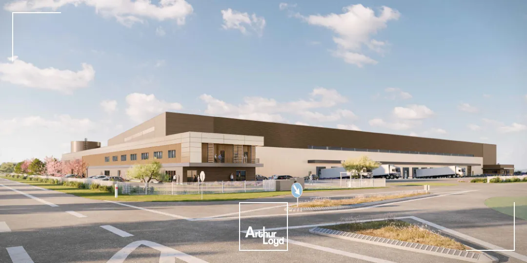 Location près de Valence dans la Drôme : plateforme logistique disponible avec PC et ICPE purgés