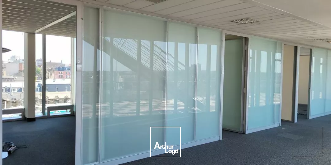 LOCATION BUREAUX 625m²-TERRASSE LE MANS GARE TGV