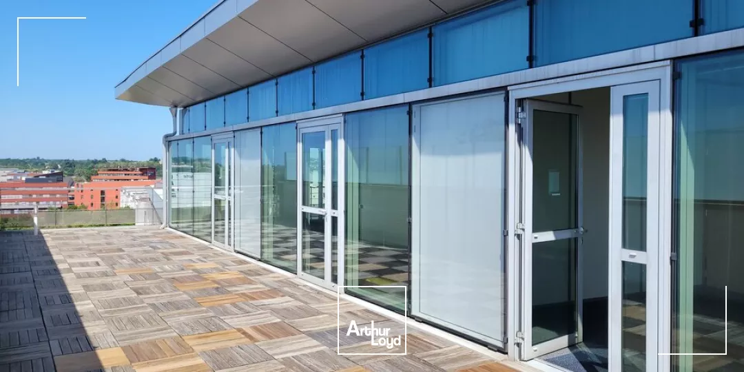 LOCATION BUREAUX 412m²-TERRASSE LE MANS GARE TGV