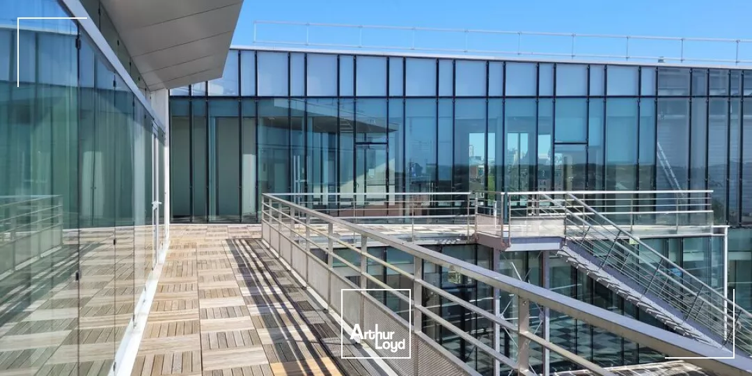 LOCATION BUREAUX 412m²-TERRASSE LE MANS GARE TGV