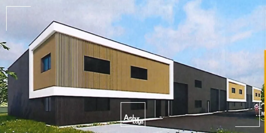 BÂTIMENT D'ACTIVITE NEUF - 1741 m2 DIVISIBLE EN 5 LOTS - SAINT-QUENTIN.