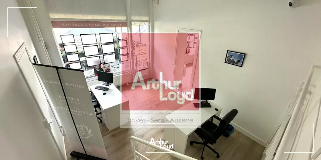 À vendre Local commercial a74m² avec vitrine Troyes 