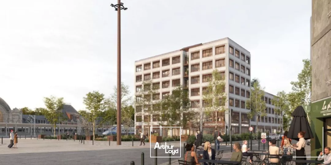 PLATEAUX DE BUREAUX A VENDRE A LOUER GARE SNCF DE SAINT BRIEUC