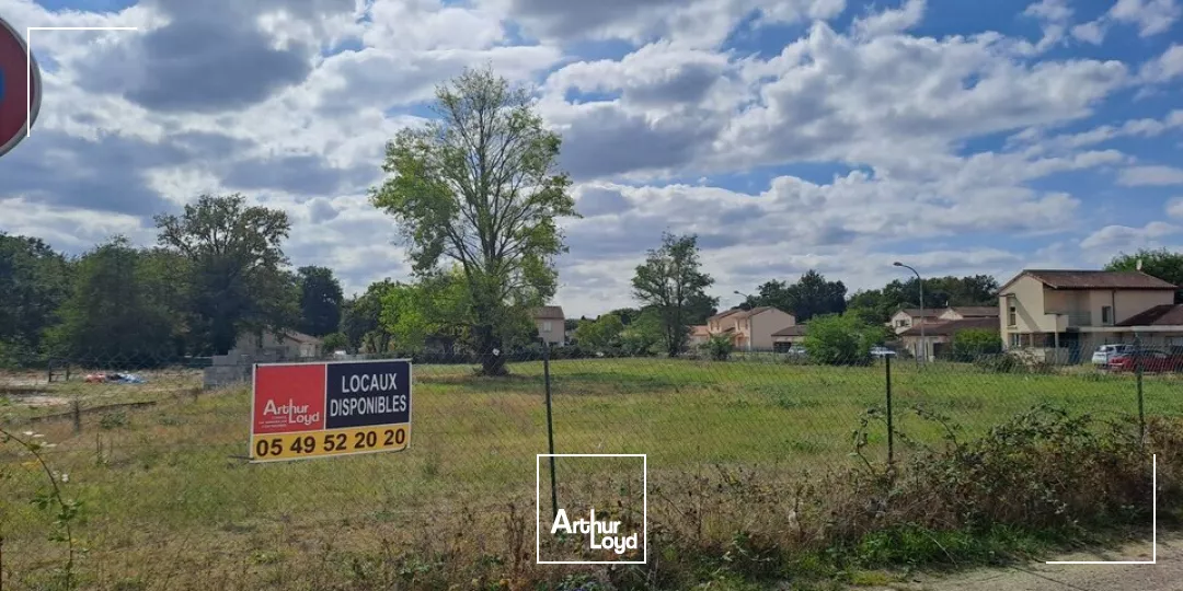 TERRAIN CONSTRUCTIBLE EN ZONE D'ACTIVITE ECONOMIQUE SUR NAINTRE (86)