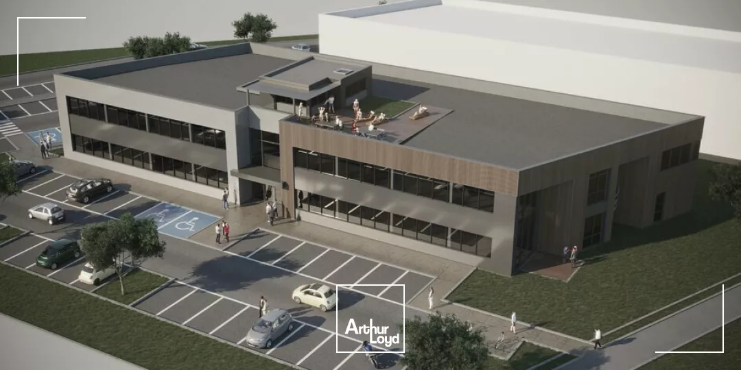 A LOUER A VENDRE - GRAND POITIERS FUTUROSCOPE - BUREAUX NEUFS PREMIUM 1880M² - DIVISIBLE