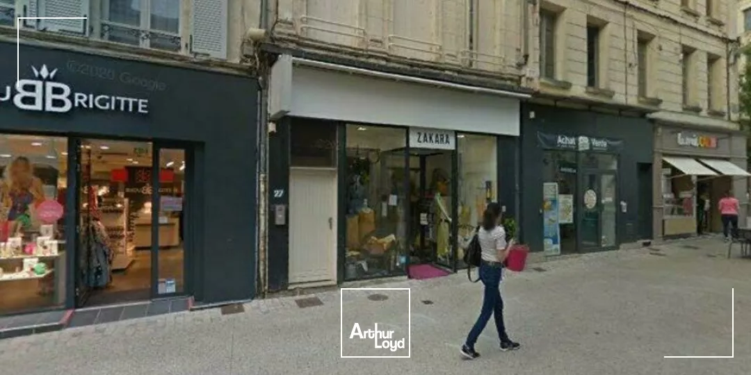 NIORT BEL EMPLACEMENT RUE PREMIUM HYPER CENTRE CESSION DE BAIL