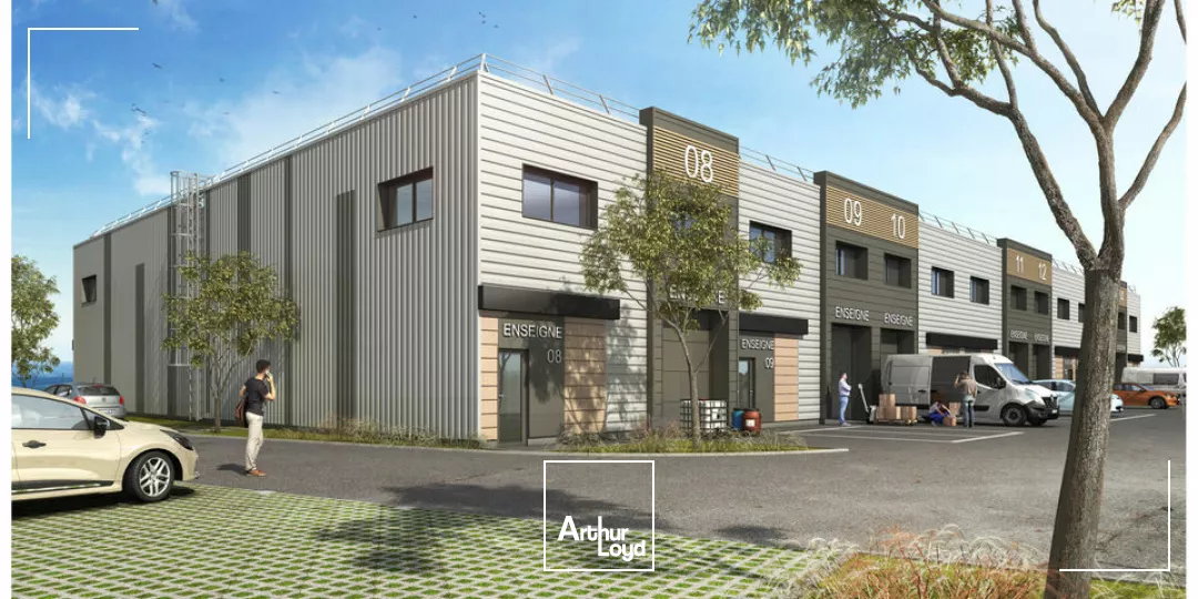A VENDRE LOTS CELLULE 200m² PROGRAMME NEUF ZONE INDUSTRIELLE SUR CHATELLERAULT (86)