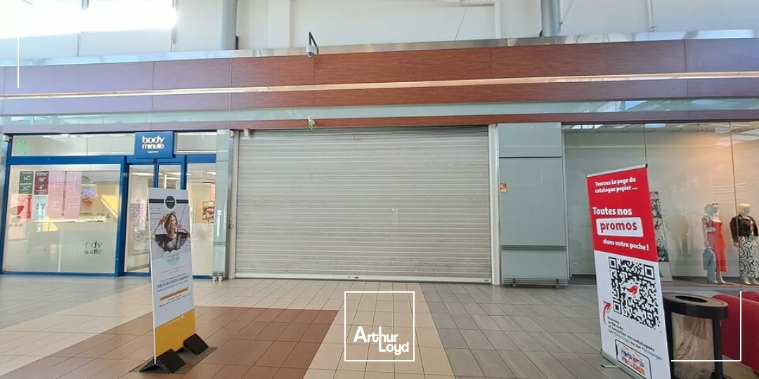 A LOUER CELLULE COMMERCIALE AU SEIN DE LA GALERIE AUCHAN CHATELLERAULT SUD (86)