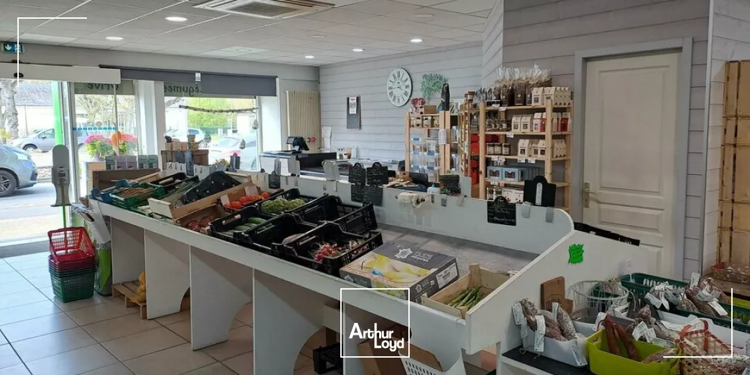 A VENDRE LOCAL COMMERCIAL AVEC EXCELLENTE VISIBILITE SUR AXE D910 CHATELLERAULT / TOURS.
