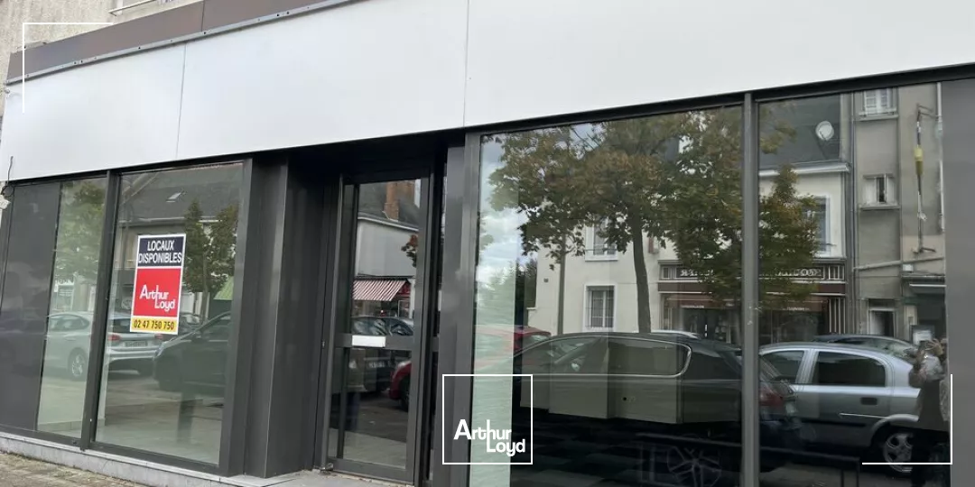 Local commercial à louer 70 m² - Saint-Pierre-des-Corps / idéal activité de services