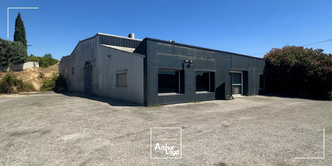 Local d'activités avec terrain à LOUER sur GARDANNE