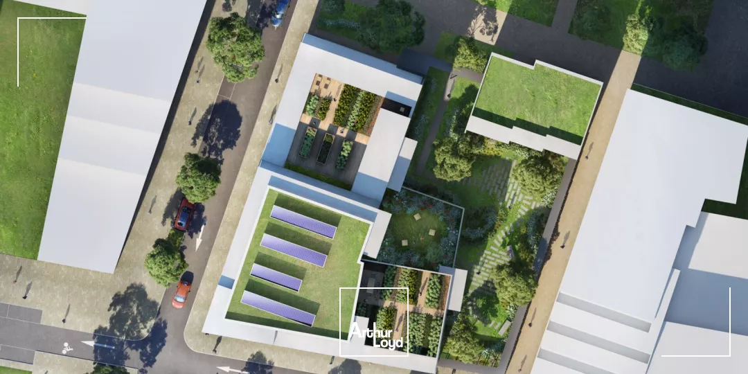 BUREAUX ET COMMERCE A VENDRE LE PONT DE CLAIX 676M²