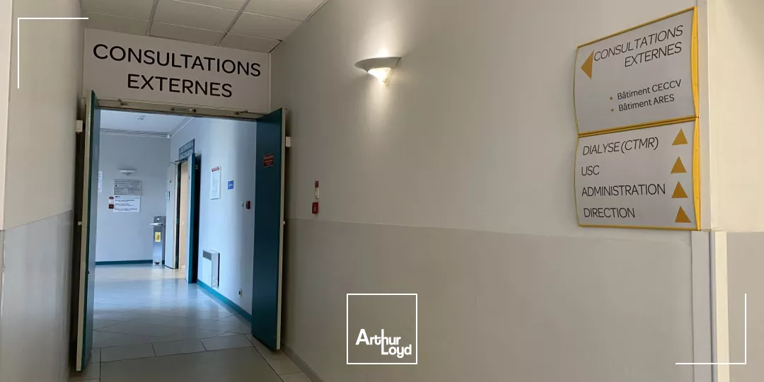 Bureaux à louer dans la maison médicale accolée à la Clinique Saint Augustin ELSAN - Bordeaux