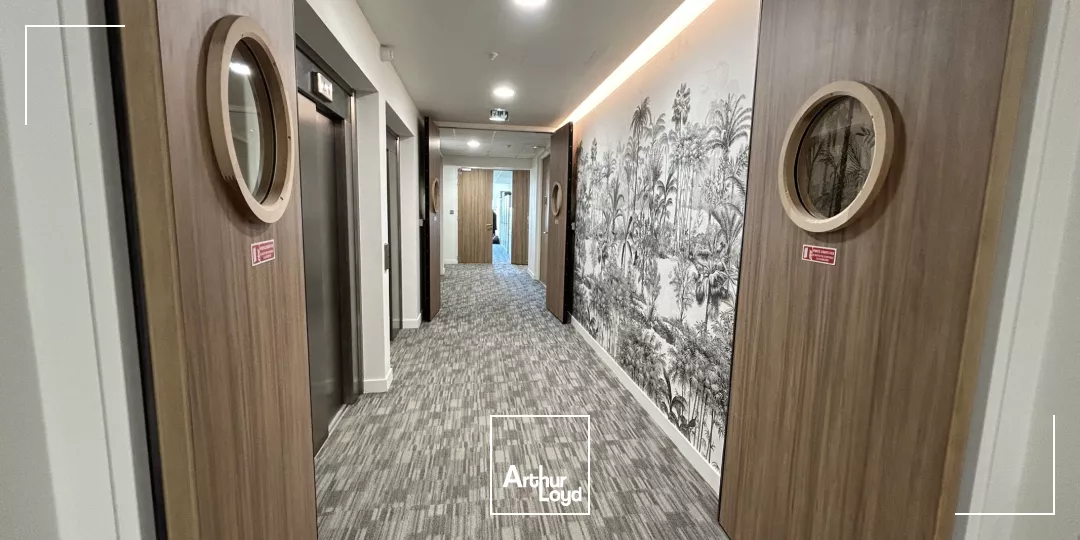 A louer - Bureaux neufs Immeuble Le Bridge - Mérignac Cadéra, proche aéroport