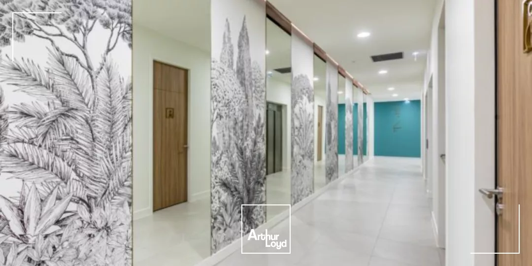 A louer - Bureaux neufs Immeuble Le Bridge - Mérignac Cadéra, proche aéroport