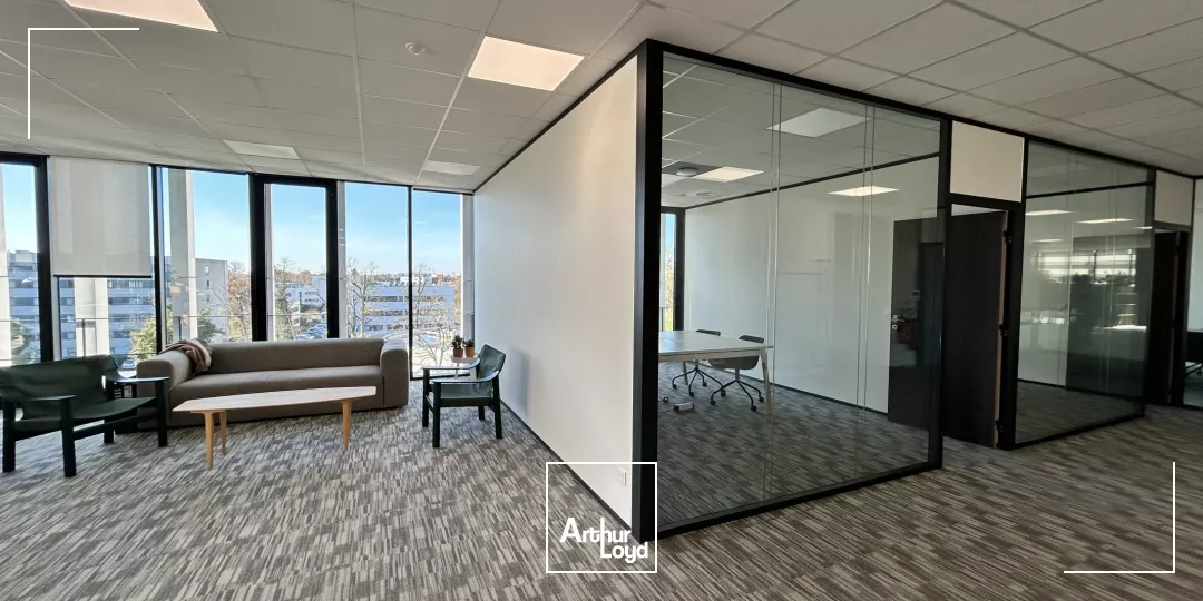 A louer - Bureaux neufs Immeuble Le Bridge - Mérignac Cadéra, proche aéroport