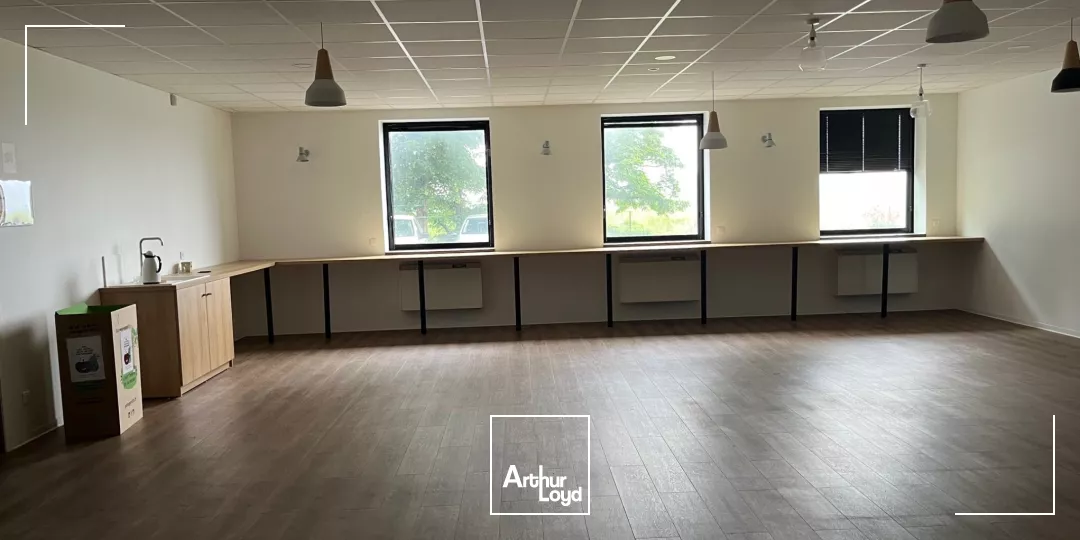 Bureaux de qualité à louer sur le PA DES BETHUNES.ERP au rez-de-chaussée.