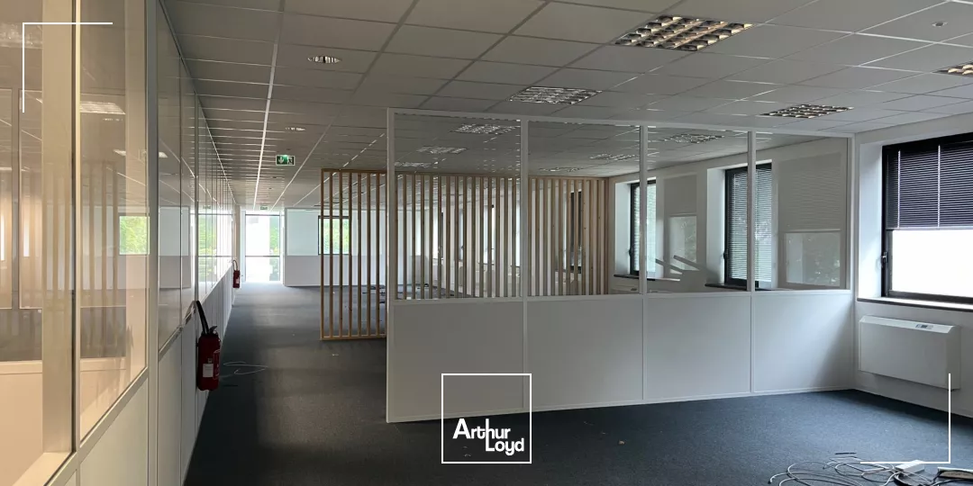 Bureaux de qualité à louer sur le PA DES BETHUNES.ERP au rez-de-chaussée.