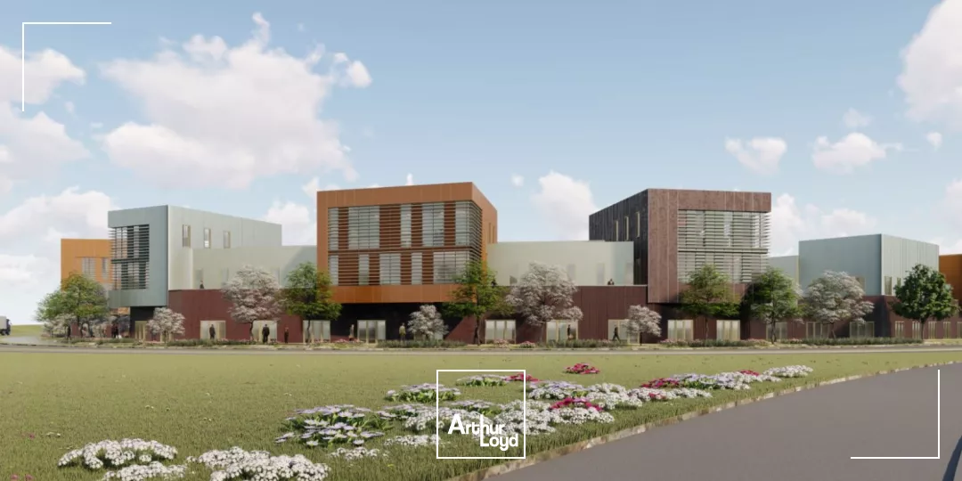 Cellule d'activité neuve de 800m² disponible à la location