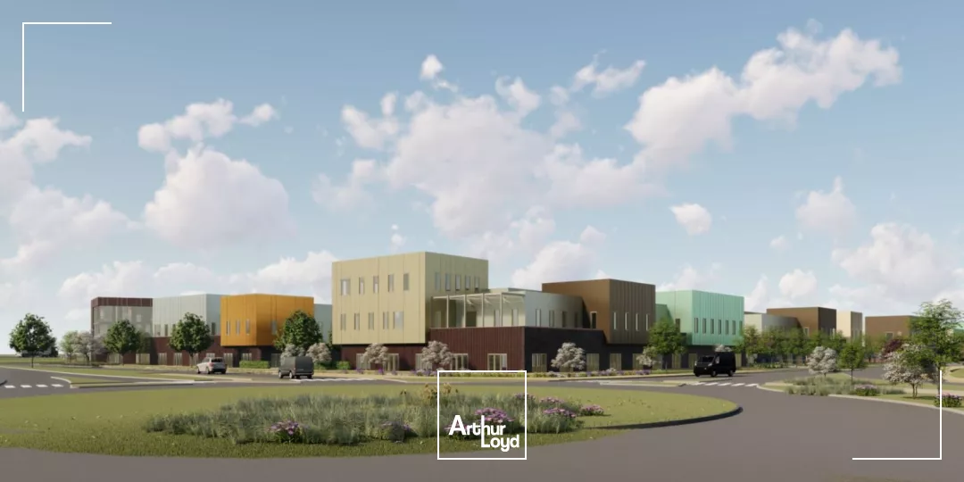 Cellule d'activité neuve de 800m² disponible à la location