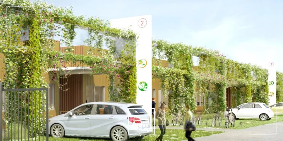 Projet de parc d'activité neuf à Osny. Bâtiments 