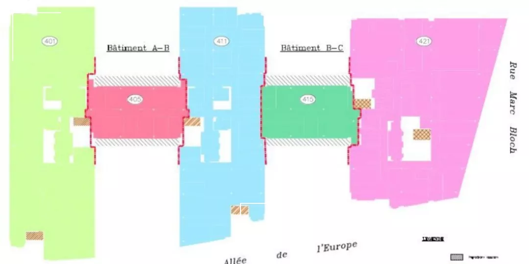 Clichy, bureaux rénovés avec vue sur la Seine et nombreux services dans un immeuble de standing
