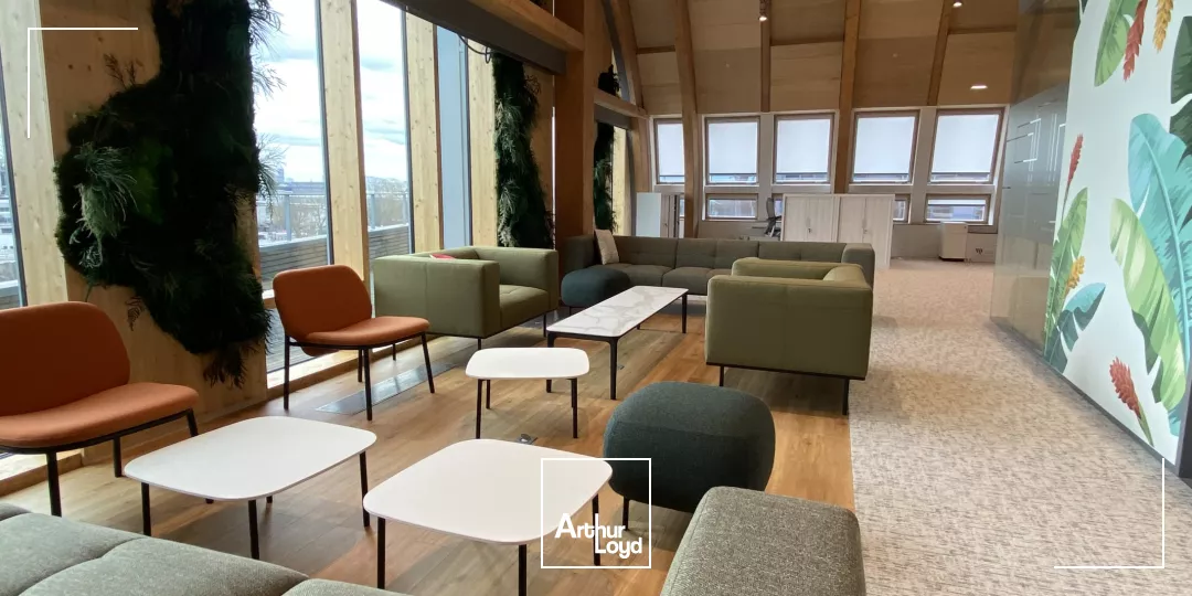 Bureaux neufs avec vue sur la Seine - Nombreux services dernière génération - Espace extérieur