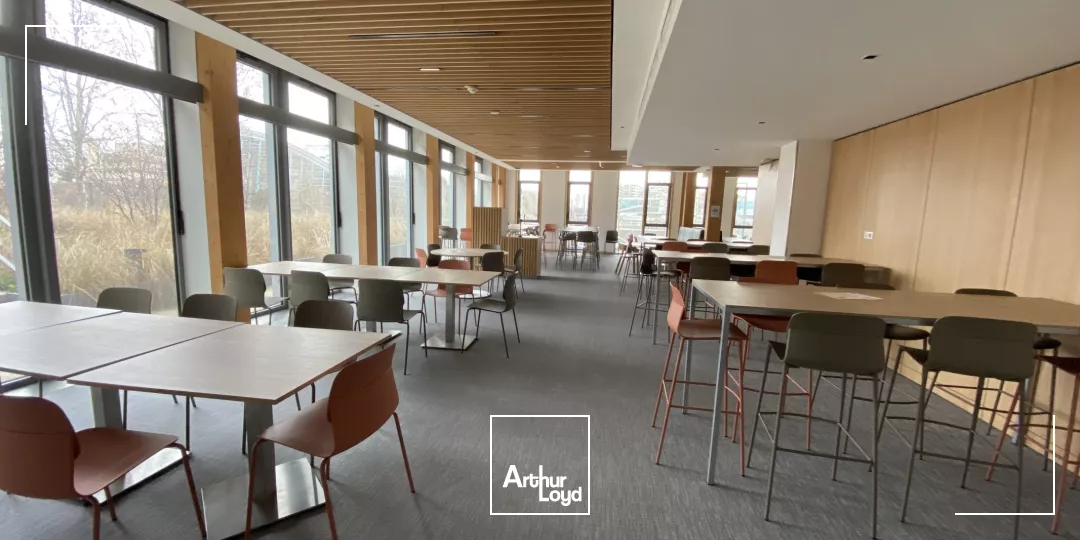 Bureaux neufs avec vue sur la Seine - Nombreux services dernière génération - Espace extérieur