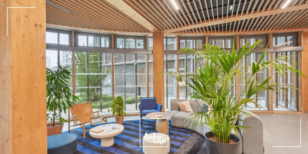 Bureaux neufs avec vue sur la Seine - Nombreux services dernière génération - Espace extérieur